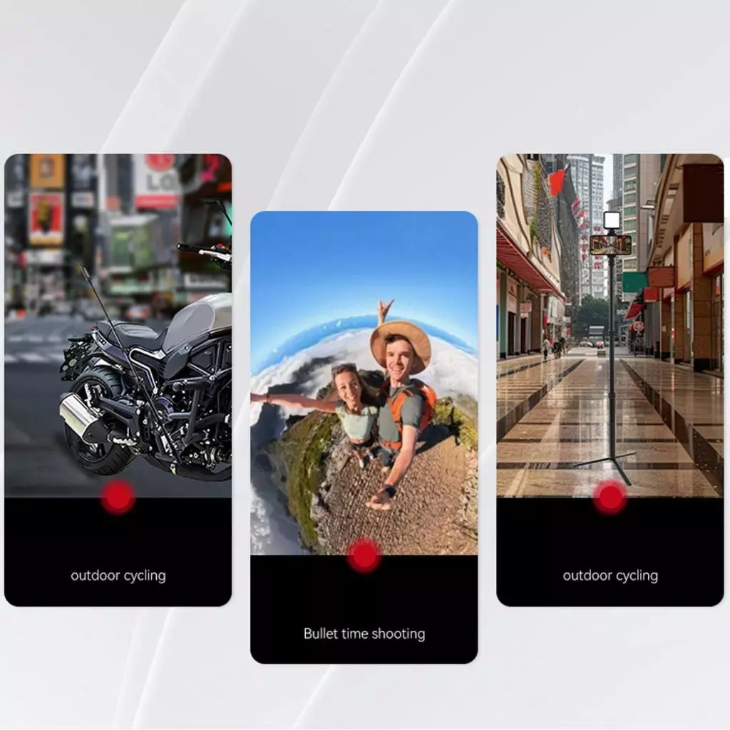 ไม้เซลฟี่ Selfie Stick สำหรับ Insta360 GO Ultra อลูมิเนียม thumbnail 6