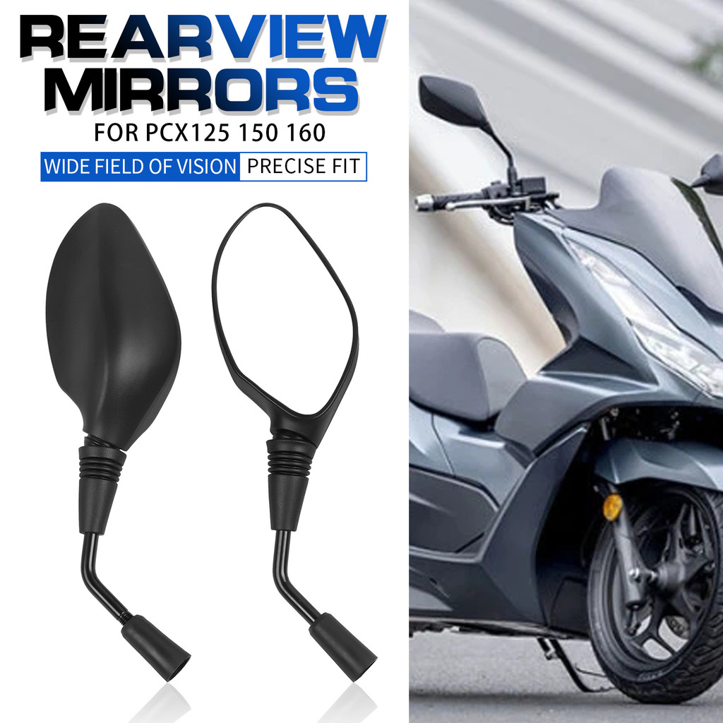 QI สําหรับ HONDA PCX125 PCX150 PCX160 รถจักรยานยนต์ด้านหลังดูกระจกกระจกมองหลัง PCX 125 PCX 150 PCX 1