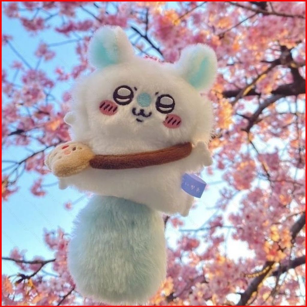 DC1 น่ารัก Chikawa Momonga ตุ๊กตาตุ๊กตาของขวัญสําหรับสาวกระเป๋าจี้พวงกุญแจตุ๊กตาการ์ตูนตุ๊กตาของเล่น