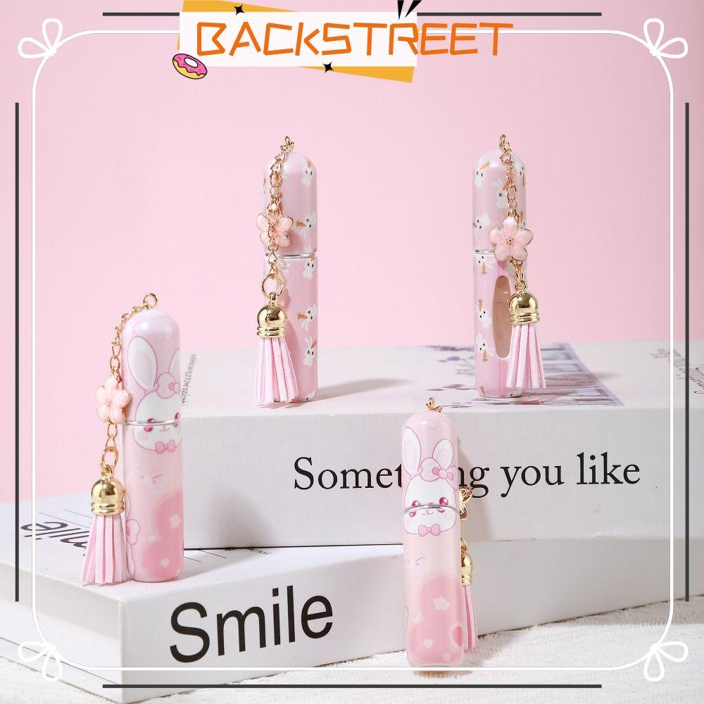 BACKSTAGEREAT Mini Perfume Bottle, Refillable Leak-proof Spray Bottle, Portable 5ml Perfume Dispensi