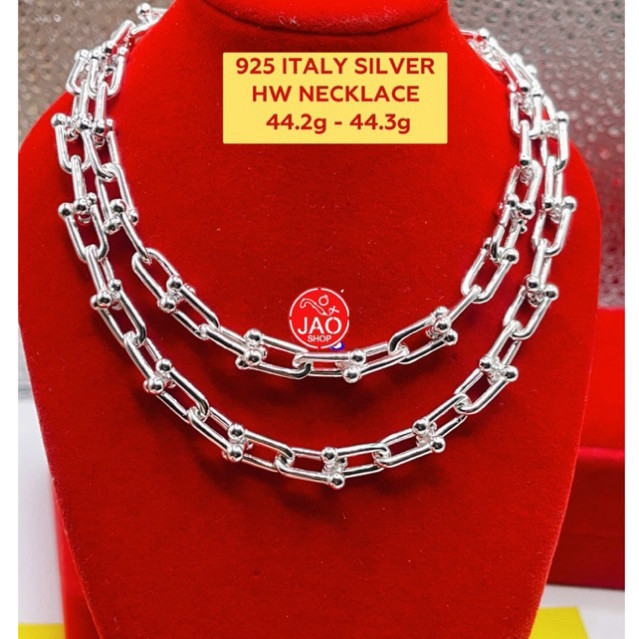 JAO LEGIT สร้อยคอเงินแท้ 925 จากอิตาลี