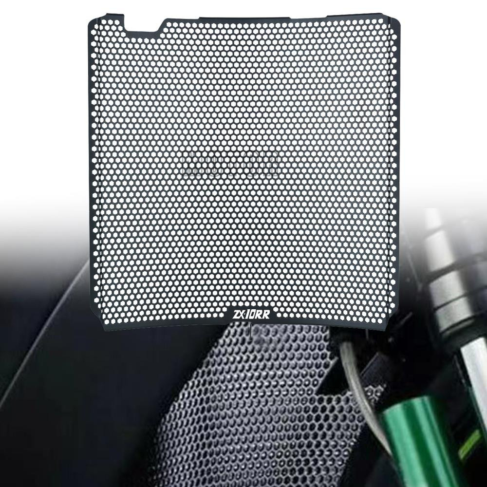 รถจักรยานยนต์ ZX-10RR อลูมิเนียมหม้อน้ํา Guard Grille Protector สําหรับ Kawasaki ZX10RR ประสิทธิภาพ 