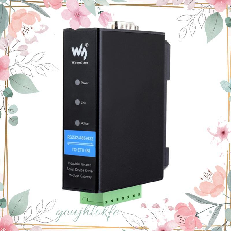 Rail-Mount Serial Server RS232/485/422 ถึง RJ45 Ethernet โมดูล/IP ถึง Serial Modbus Gateway MQTT Gat