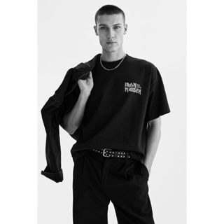 H&M(เอชแอนด์เอ็ม) เสื้อยืดทรงโอเวอร์ไซส์ ผู้ชาย 1159823_20