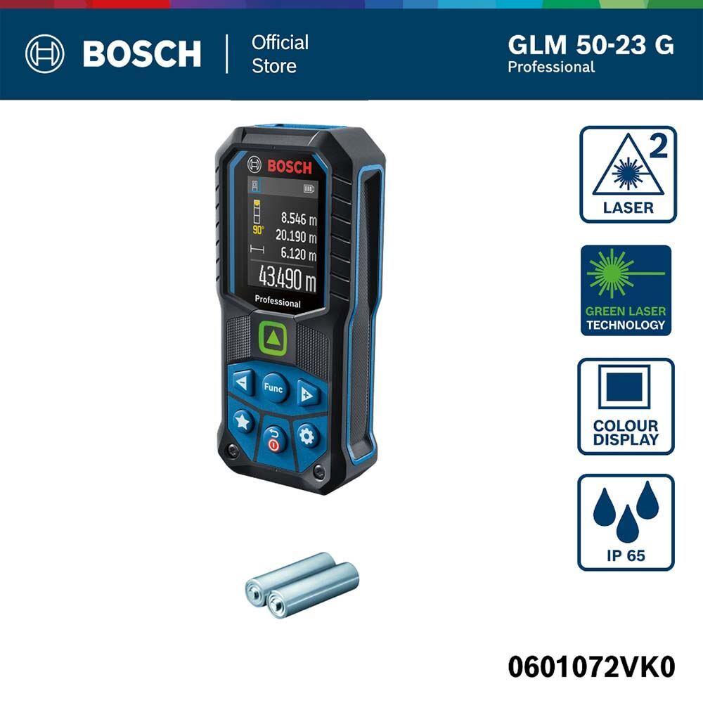 Bosch GLM 50-23 G เครื่องวัดระยะด้วยเลเซอร์