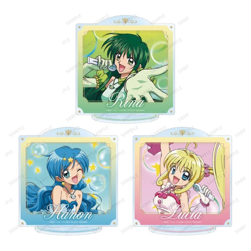 อะนิเมะ Standee Model Mermaid Melody Pichi Pichi Pitch Mermaid Luchia Nanami Hanon Rina Mica ตกแต่งต