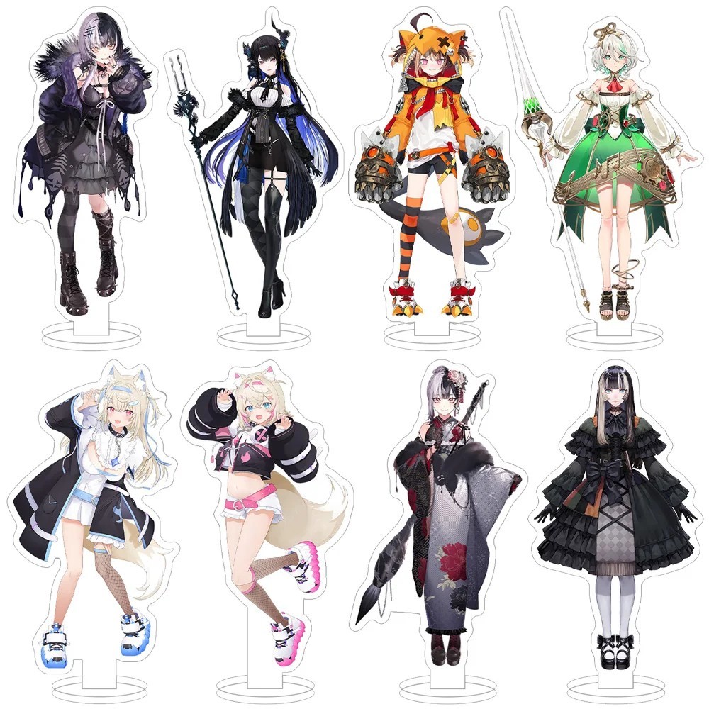 Standee อะนิเมะ Hololive Advent Justice ตกแต่ง Mica รุ่น Mococo Fuwawa Bijou Gigi Cecilia Shiori Ner
