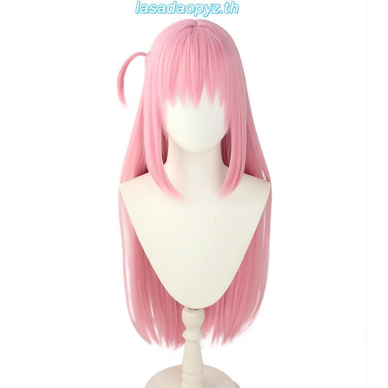 Ine อะนิเมะ Bocchi Rock คอสเพลย์ Gotou Hitori คอสเพลย์วิกผม 70 ซม.ยาวคอสเพลย์วิกผม n