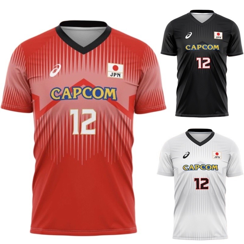 ปรับแต่ง Japan Vnl 2023 Volleyball Jersey แขนสั้น Ishikawa / Ran/nishida Jersey