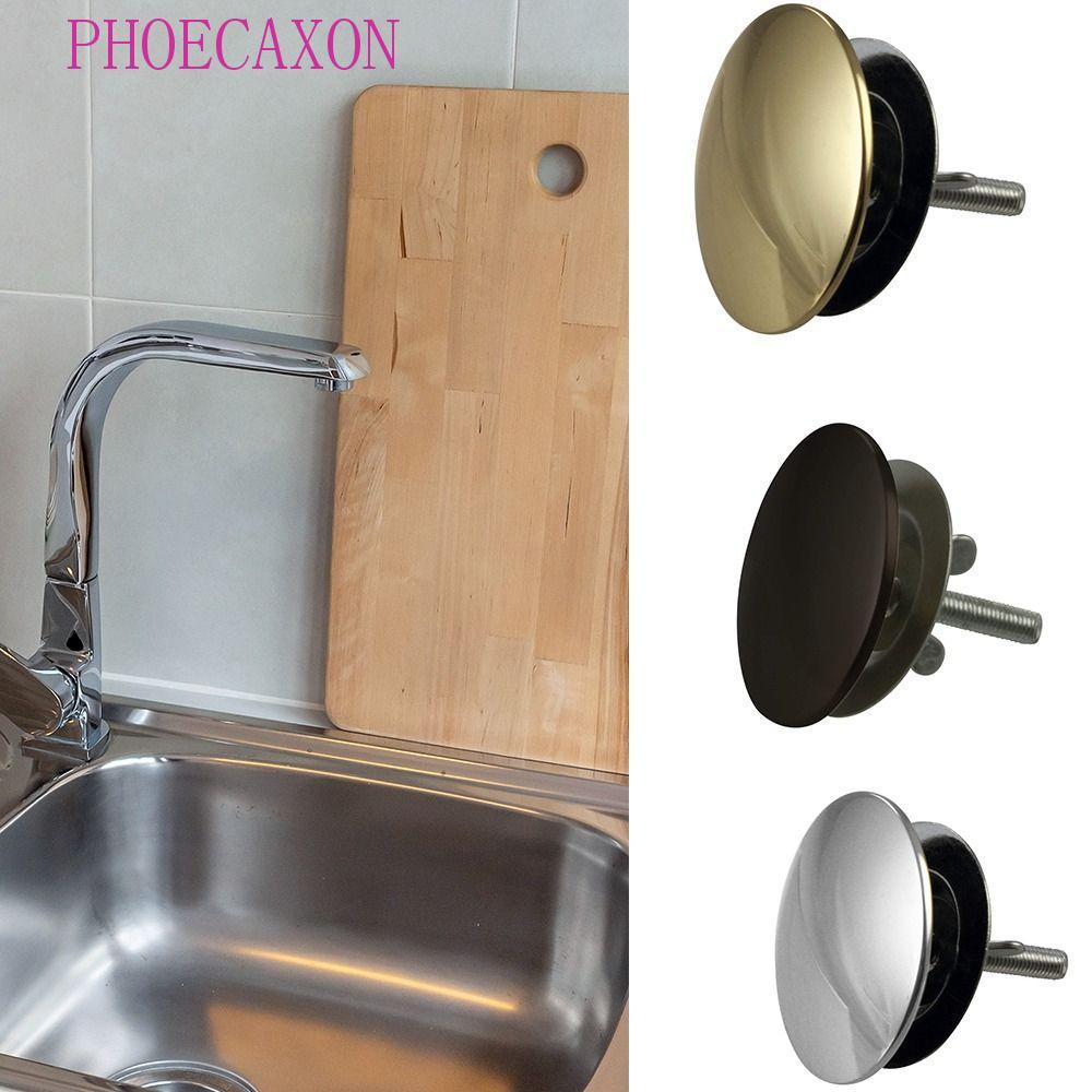 PHOECAXON จุกแผ่นรูแตะ, ซีลอ่างล้างจานแตะก๊อกน้ํารูฝาครอบ, สแตนเลสทนทานป้องกันการรั่วป้องกันการรั่วปลั๊กโลหะเปล่าอุปกรณ์อ่างล้างหน