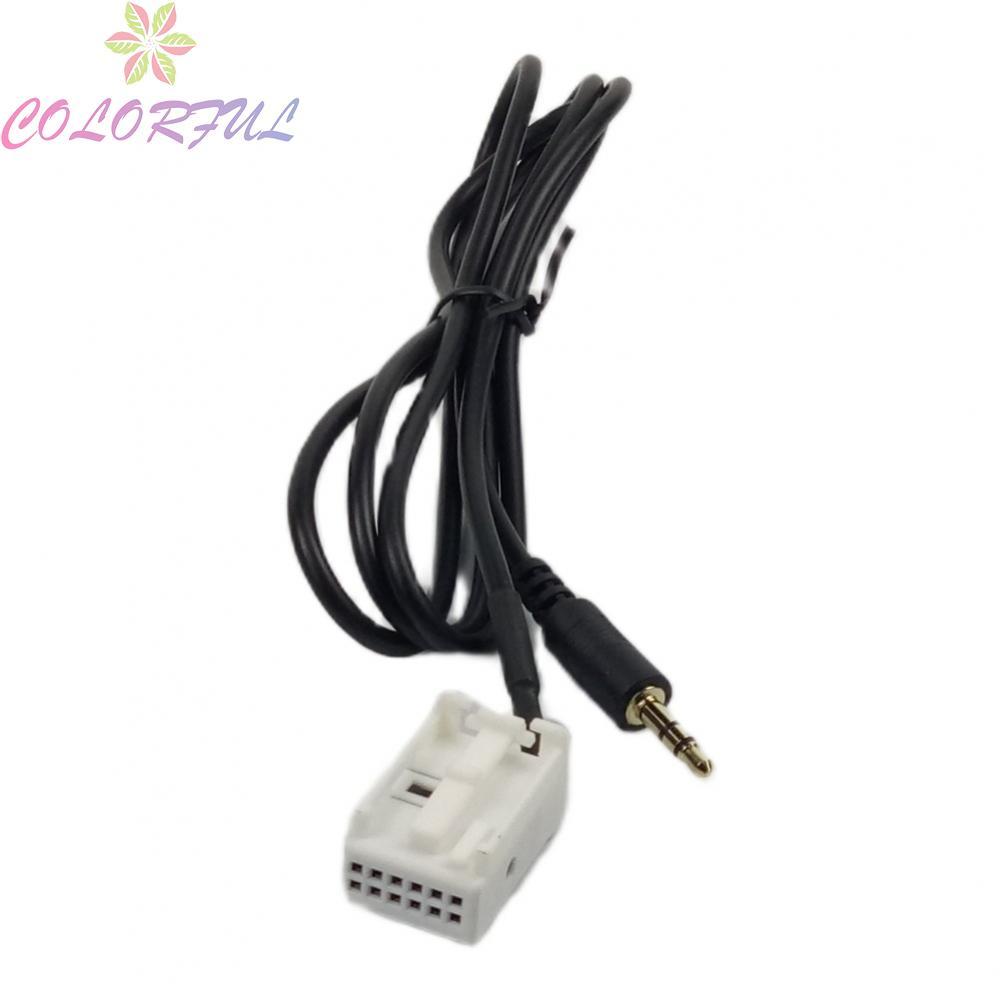 1.2m AUXสําหรับVW AudiสําหรับRCD510 RNS315 RNS510 RCD300 รถวิทยุอินพุตเสียง