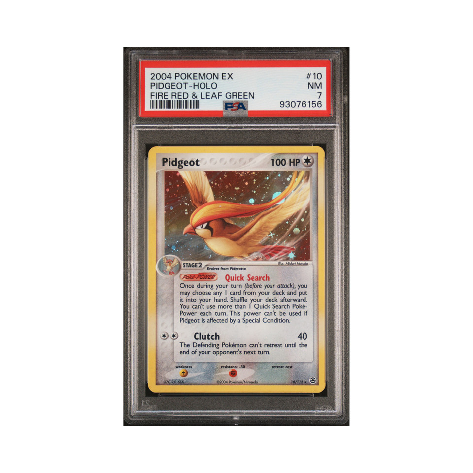 2004 Pokemon EX Fire Red & Leaf Green 10 Pidgeot-Holo Fire Red & Leaf Green