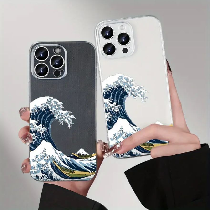 SAMSUNG เคสTPU Softโปร่งใสพร้อมลายสุนทรียศาสตร์สําหรับSAMSUNG A23/A32/M325G/M22/F22/A5/A33/0S/A50/30