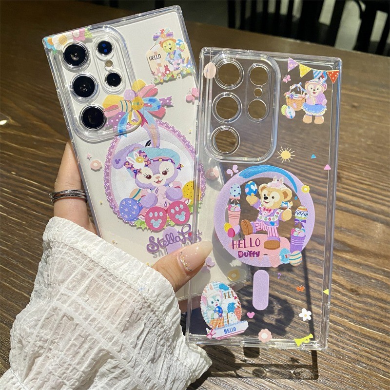 SAMSUNG สําหรับSamsung S25 Ultra S24 S23 FE S22 S21 StellaLouเคสโทรศัพท์สําหรับSamsung A55 A56 A16 A