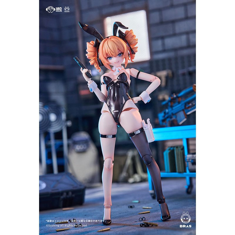 ( 📌 PRE-ORDER) Sushing BUNNY RAPID ACTION SQUAD Sniper Leoni 1/12 Posable Figure Genuine
