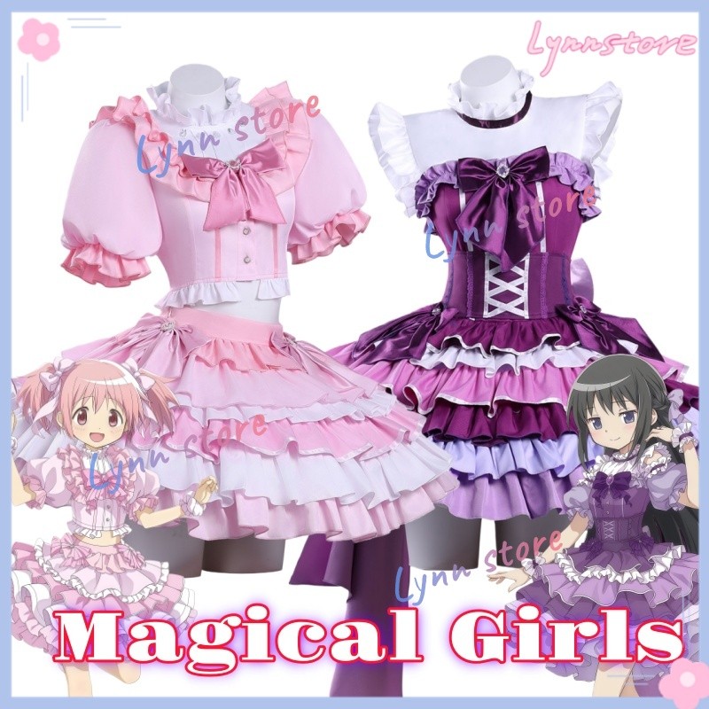 MADOKA KANAME/HOMURA AKEMI คอสเพลย์ เครื่องแต่งกาย สำหรับCosplay บทบาทเล่น