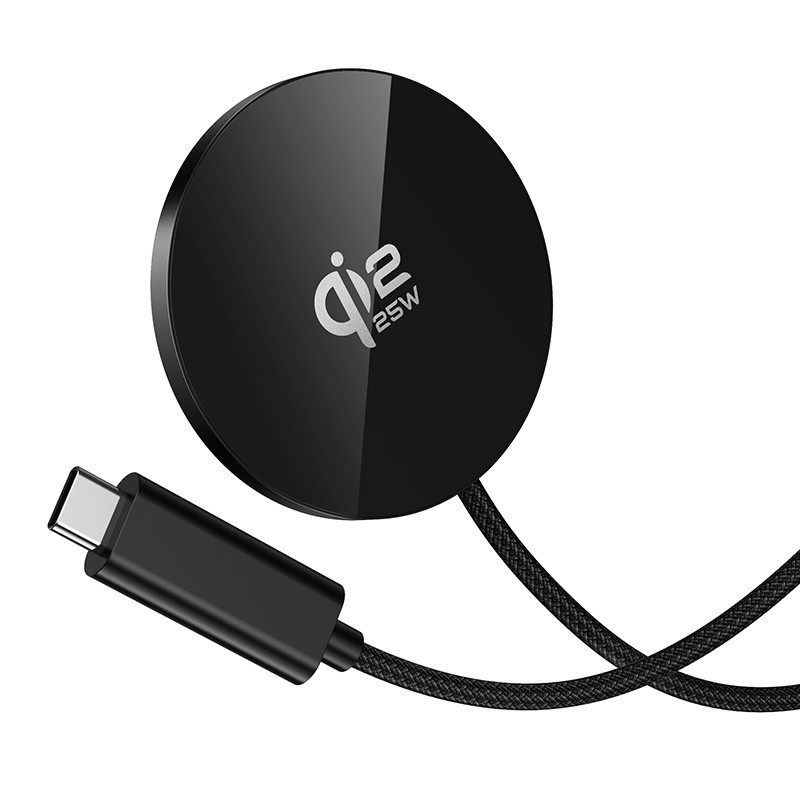 HOCO CW63 Pro แท่นชาร์จไร้สาย Qi2.2 ชาร์จเร็ว 25W  แม่เหล็กดูดแน่น Wireless Fast Charger hc6 ราคา ถูกที่สุด ดีลบีเคเค แกลเลอรีภาพที่ 6