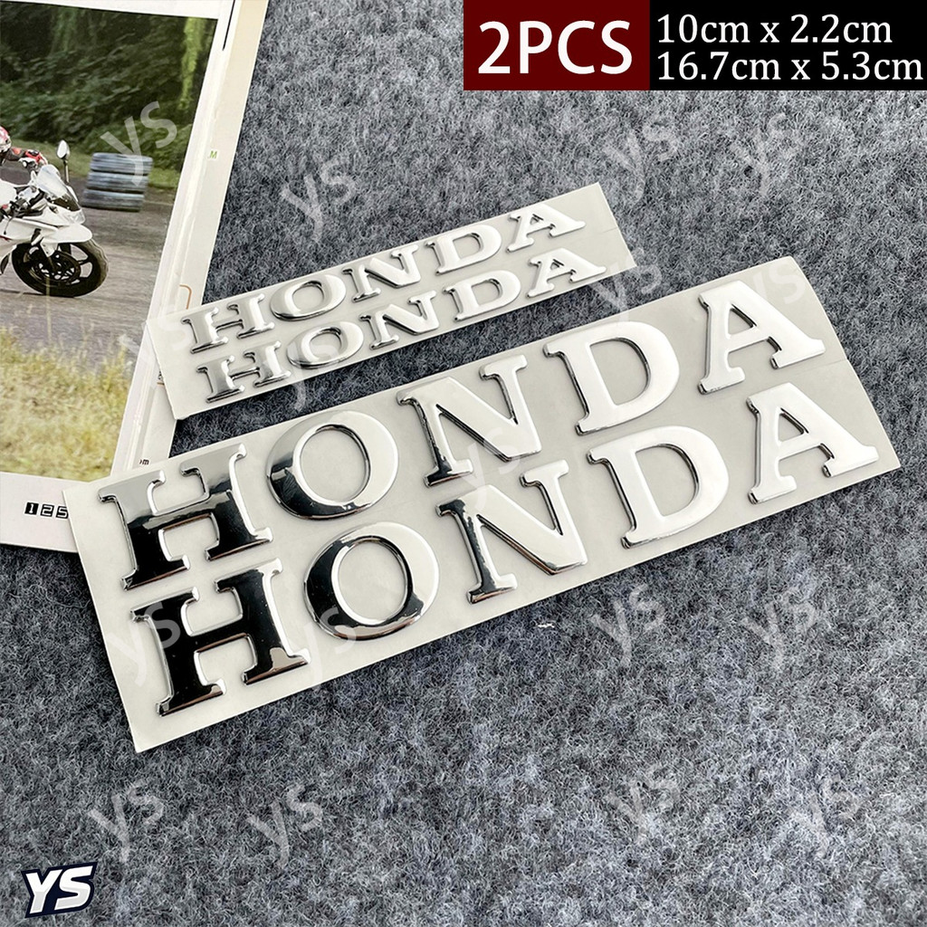 3D ซิลิโคนนุ่ม Honda Wing โลโก้สติกเกอร์สําหรับ Honda ADV160 คลิก 125i คลิก 160 PCX160 Giorno Beat 1