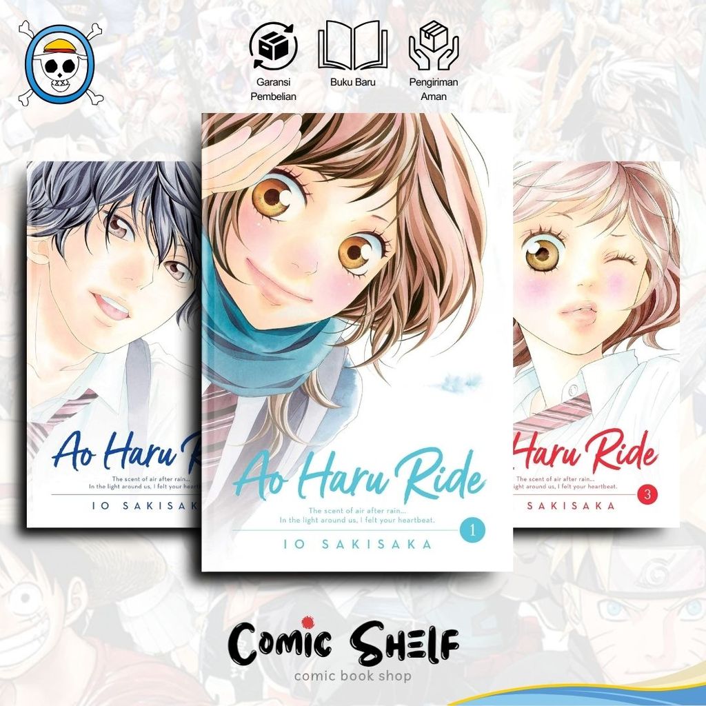 Manga Ao Haru Ride (ซีรีส์ 13 เล่ม) โดย Io Sakisaka
