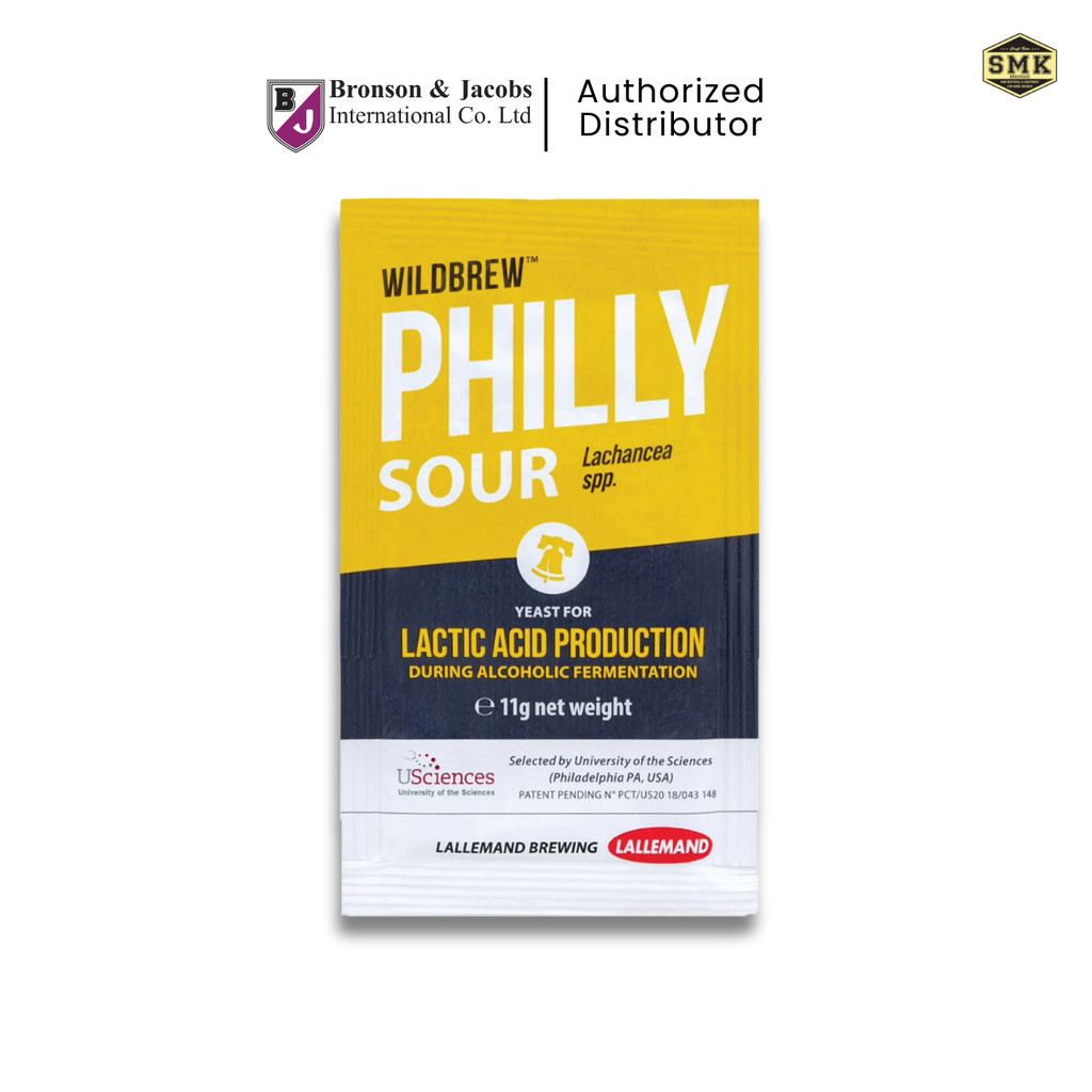 Philly Sour™ Lallemand : LalBrew® Dry Yeast ยีสต์หมักเบียร์ 11g.