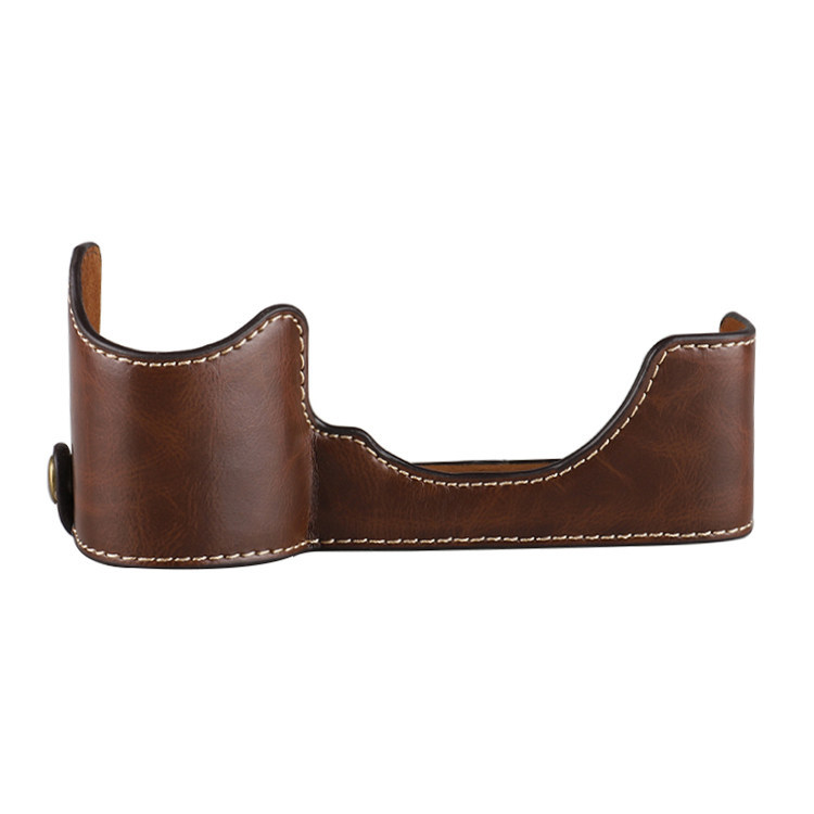 เหมาะสําหรับ Sony Micro กล้องเดี่ยว A72 เคสป้องกัน A7S2 เคสหนัง A7R2 ครึ่งกรณี A72 ฐานจับกล้อง