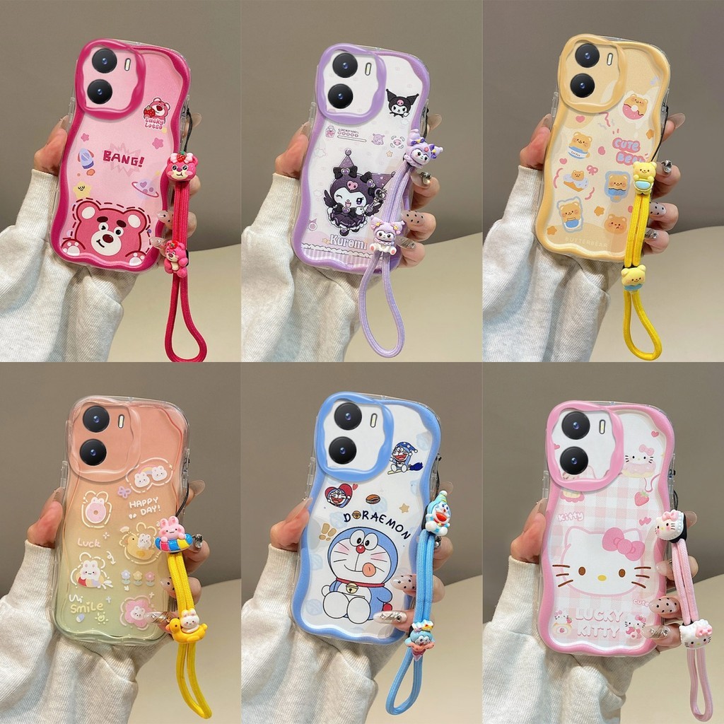 เคส สําหรับ OPPO A6X ของเล่นตุ๊กตาปลอกการ์ตูนซิลิโคนอ่อนนุ่มเคสโทรศัพท์ PQGGZ