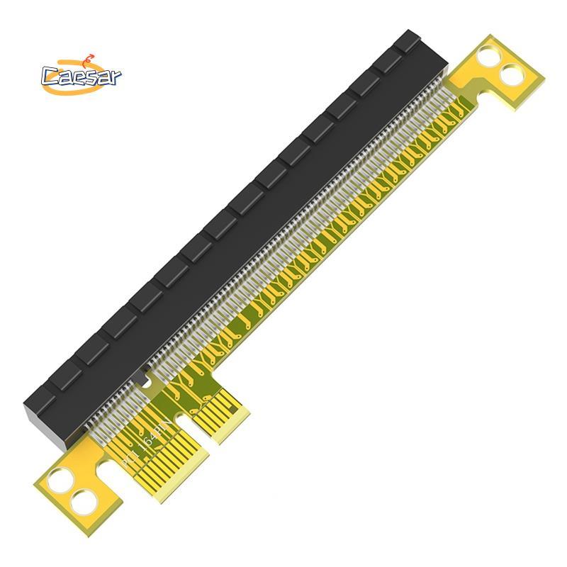 caesarA8PCI-E Express 1x to16x การ์ดขยาย PCI-E 1x to16x Extender การ์ดอะแดปเตอร์ชาย-หญิงขยายการ์ด fo