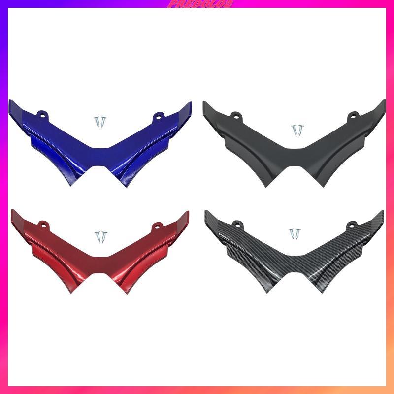 [Predolo2] ด้านหน้า Aerodynamic Winglet ABS สปอยเลอร์พลาสติกรถจักรยานยนต์ Fairing อุปกรณ์เสริมสําหรั