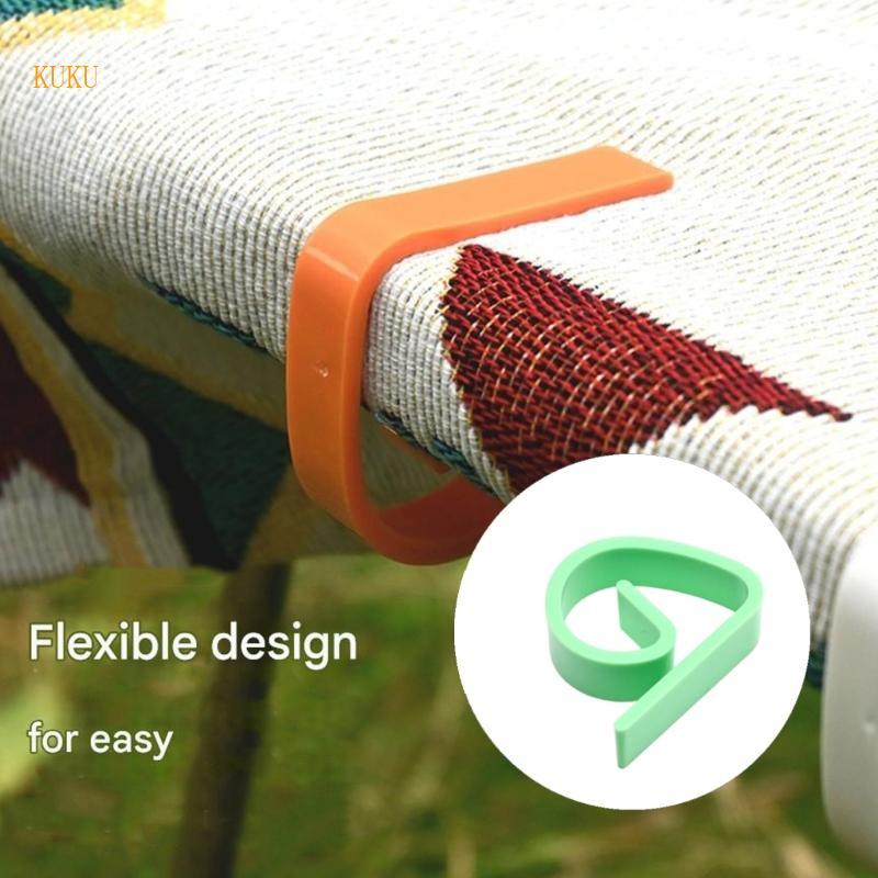 KU* ที่ใส่ผ้าปูโต๊ะอเนกประสงค์ Nonslip Seduction Holder Picnic Table Cover Clamps