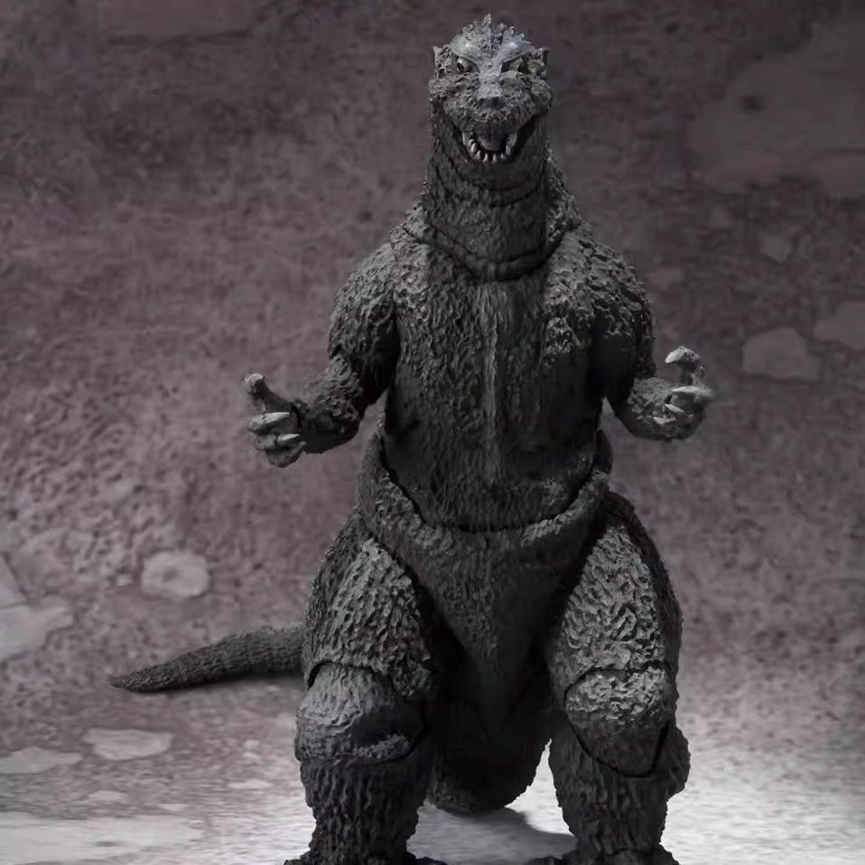 Bandai เวอร์ชั่นญี่ปุ่น SHM Godzilla 1954 รุ่นแรก Legendary Birth Godzilla เคลื่อนย้ายได้