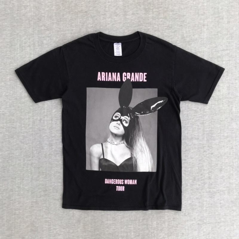 COD- เสื้อยืด ariana grande dangerous woman tour performance second preloved Shirt