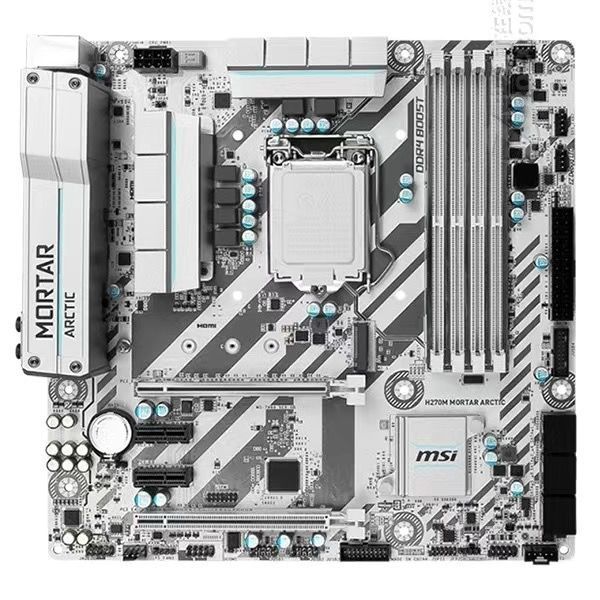 MSI z270b250mz170b150 Mortar แหวนเงินงู Tomahawk Missile รองรับ 7700k7500 โอเวอร์คล็อก