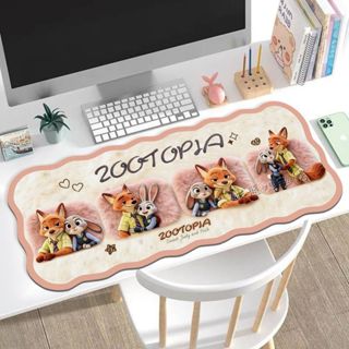 Zootopia 2 แผ่นรองเมาส์การ์ตูน HD พิมพ์ Seaming แผ่นรองเมาส์…