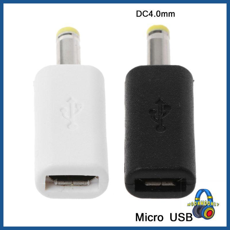 MOON ขั้วต่อสายไฟแล็ปท็อป Micro USB สําหรับ DC 4 0x1 7 มม. ปลั๊กอะแดปเตอร์สําหรับ Comp