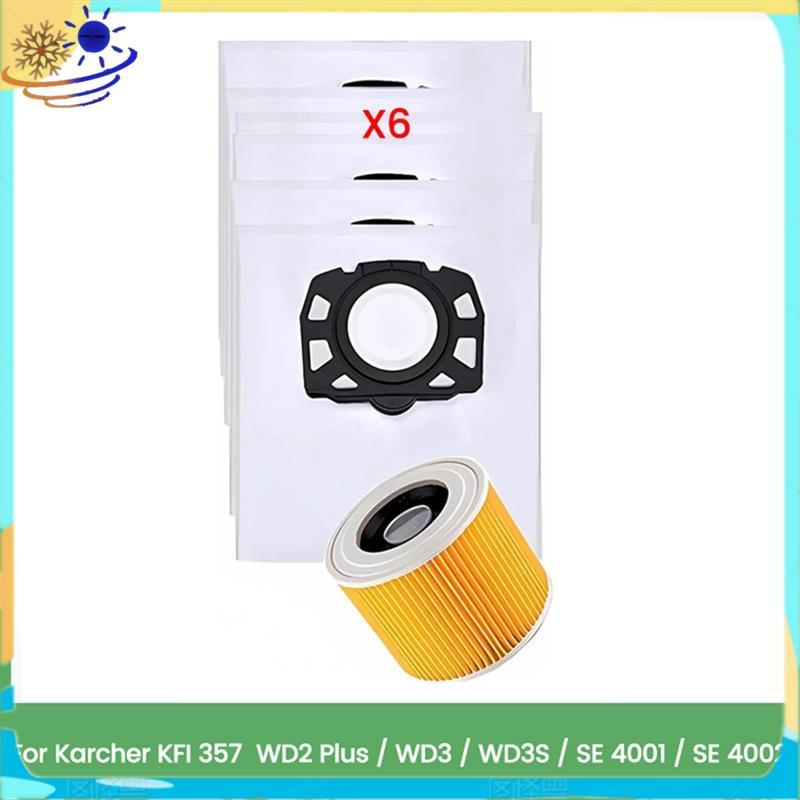 [Xenia] ชุดกรองทดแทนสําหรับ WD2 Plus WD3 WD3s KFI 357 SE4001 SE4002 KA 40 กระเป๋าเครื่องดูดฝุ่น 2.86