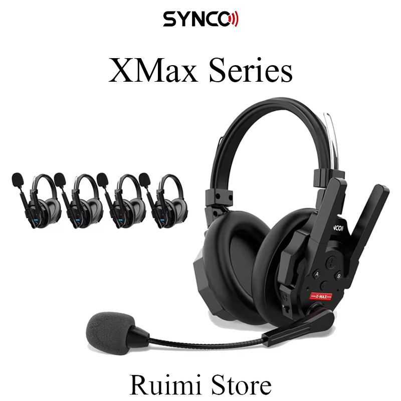 SYNCO Xtalk XMax Series Dual-Ear Noise Isolation Cancellation Team การสื่อสารชุดหูฟังบลูทูธระบบอินเต