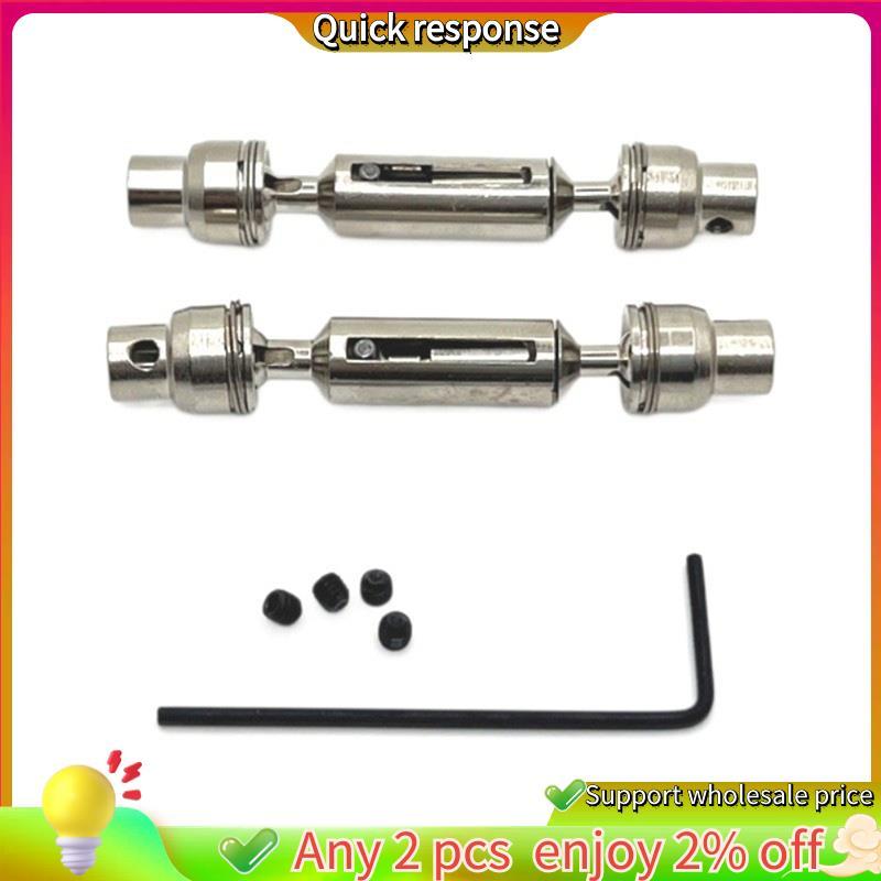 ในสต็อก-RC รถอัพเกรดด้านหน้าด้านหลังไดรฟ์เพลาชุดสําหรับ 1/16 C64 C74 สําหรับ 1/16 C64 C74 RC รถอะไหล