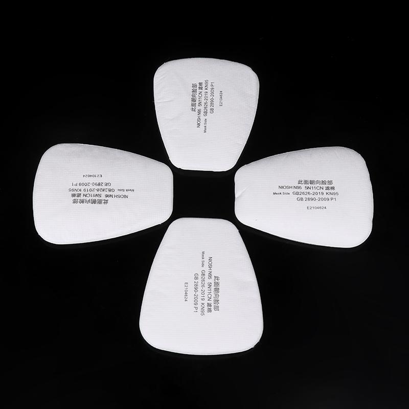 ZN กระดาษกรองฝุ่น5N11 10ชิ้นสำหรับ3เมตร6001/6200/7502/6800สารเคมีเครื่องช่วยหายใจหน้ากากป้องกันแก๊สพ