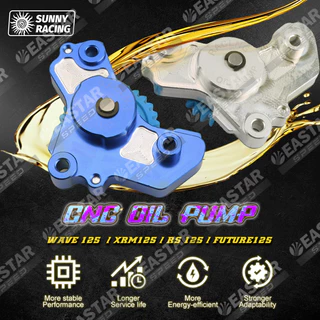 ปั๊มน้ำมันเครื่อง ปั๊มน้ำมัน เวฟ125 CNC Wave125 ,Click125/150 ,Futuer125 ,Nmax V1 Aerox V2 ,Sniper150 อัตราการไหลสูง