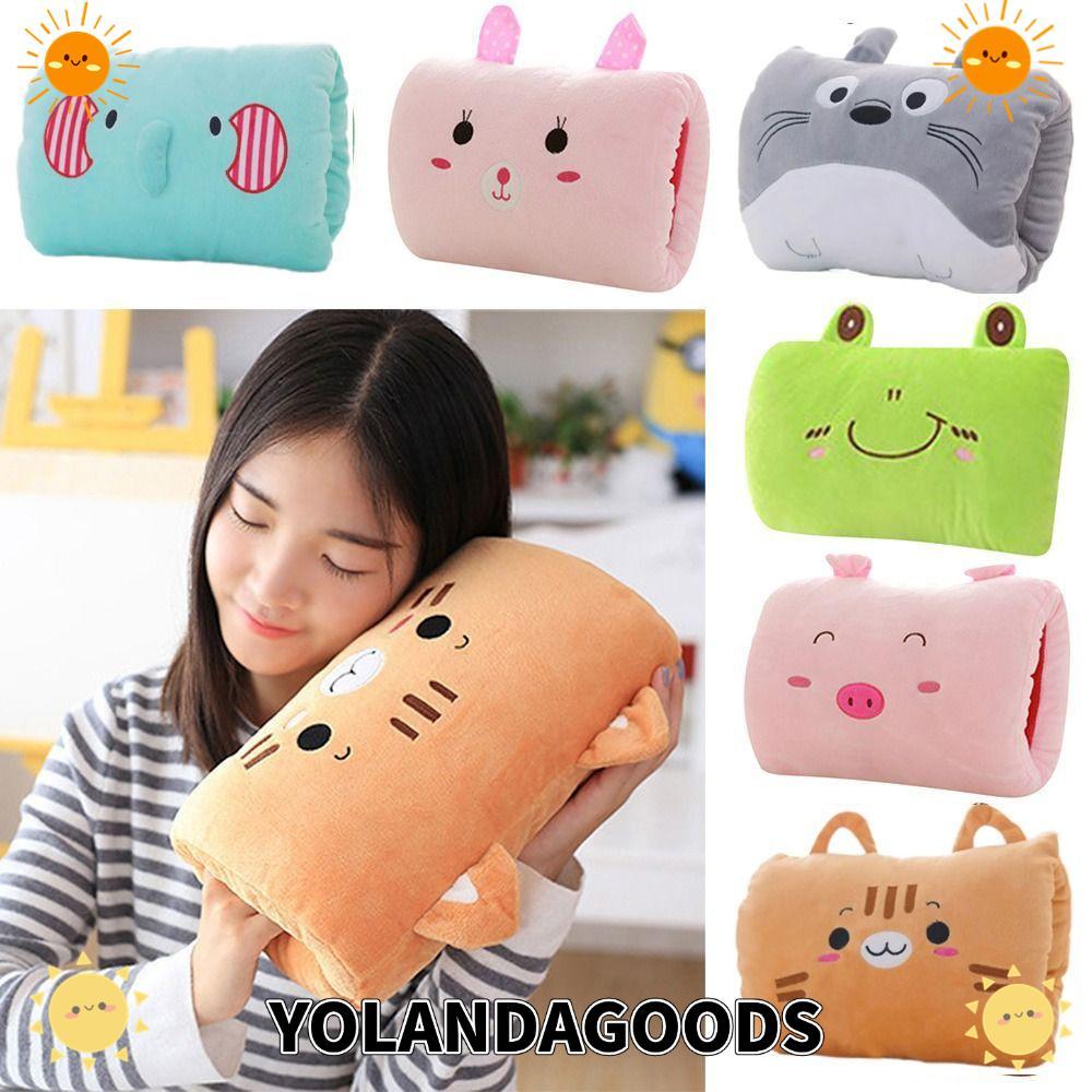 YOLANDAGOODS1 ถุงมืออุ่นมือ,สัตว์ PP Cotton หมอนตุ๊กตาเด็ก,การ์ตูนของเล่นตุ๊กตา Nap หมอนเบาะของขวัญ – โปรปัง