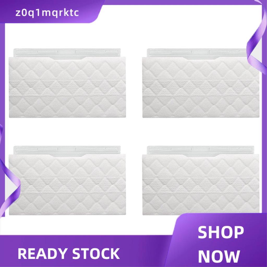 z0q1mqrktc 4pcs Vac Mop เปลี่ยนแผ่นสําหรับ VACMOP VM252 VM205 VM200 VM190 VC205 QM250 ทิ้ง Mop อะไหล