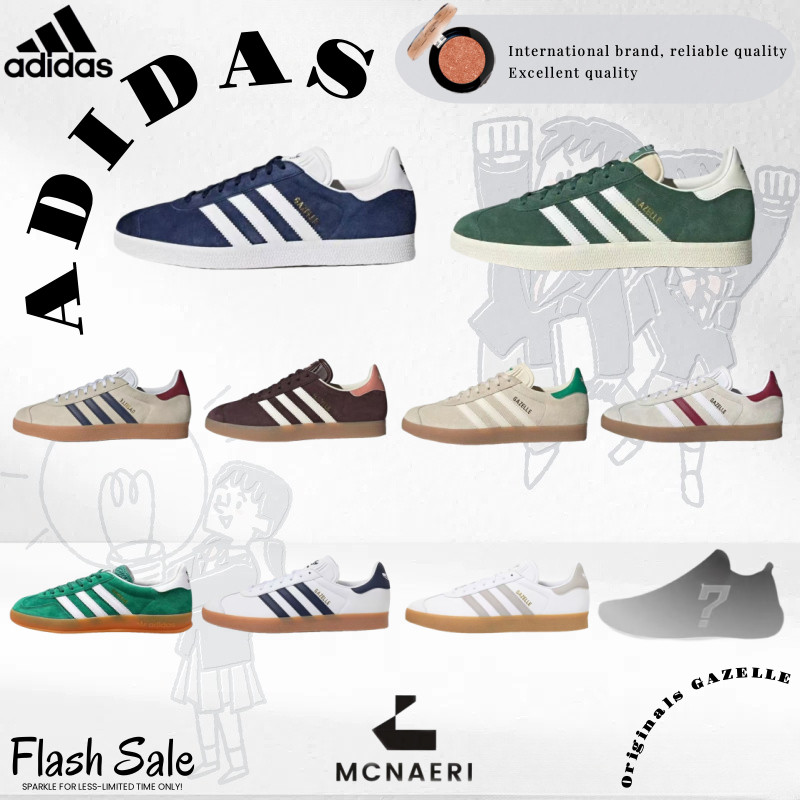 🎉รอพรีออเดอร์/ของแท้ 💯 🎉ADIDAS Originals GAZELLE รองเท้าลำลอง รองเท้าผู้ชายและผู้หญิง IG3508/BB5478/