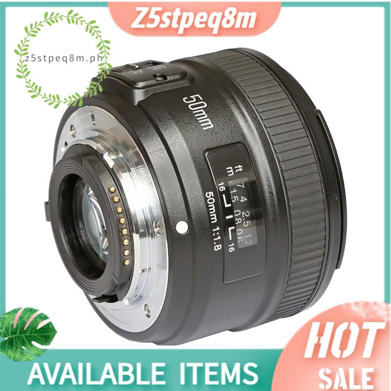 สําหรับ F Mount F1.8N YN50mm F1.8 เลนส์สําหรับ D810, D800, D750,D7100, D7200,D7000 D3100 กล้อง DSLR