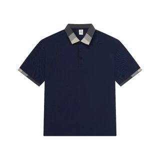 B&R เสื้อโปโล Polo shirt เสื้อยืดคอปก ลำลองเข้าได้กับทุกชุด ธุรกิจผู้ใหญ่ รุ่นสลิม ระบายอากาศได้ดีใส่สบาย