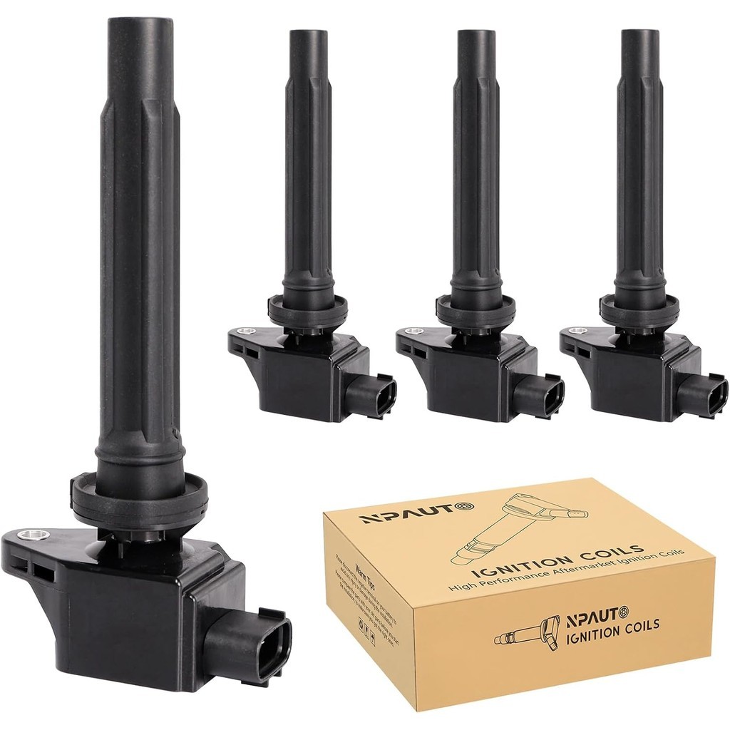 NPAUTO คอยล์จุดระเบิดแพ็คใช้งานร่วมกับ 2.0L 2.0 2007 2008 2009 Suzuki SX4 SX-4, 2.7L 2.7 2006 07 08 