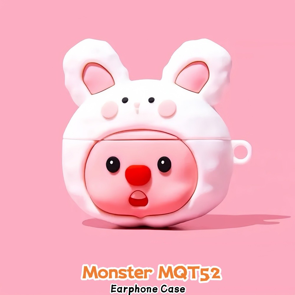ที่กําหนดเองสําหรับ Monster MQT52 กรณี Anti-fall Series ซิลิโคนอ่อนนุ่มหูฟังกรณีปลอก NO.4