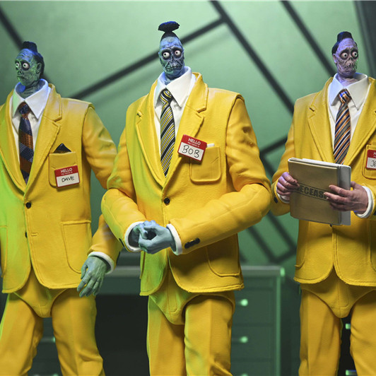 พร้อมสต็อก NECA Underworld Master Beetle Juice 2 Bob Action Figure รูปเลเซอร์ของแท้รุ่น