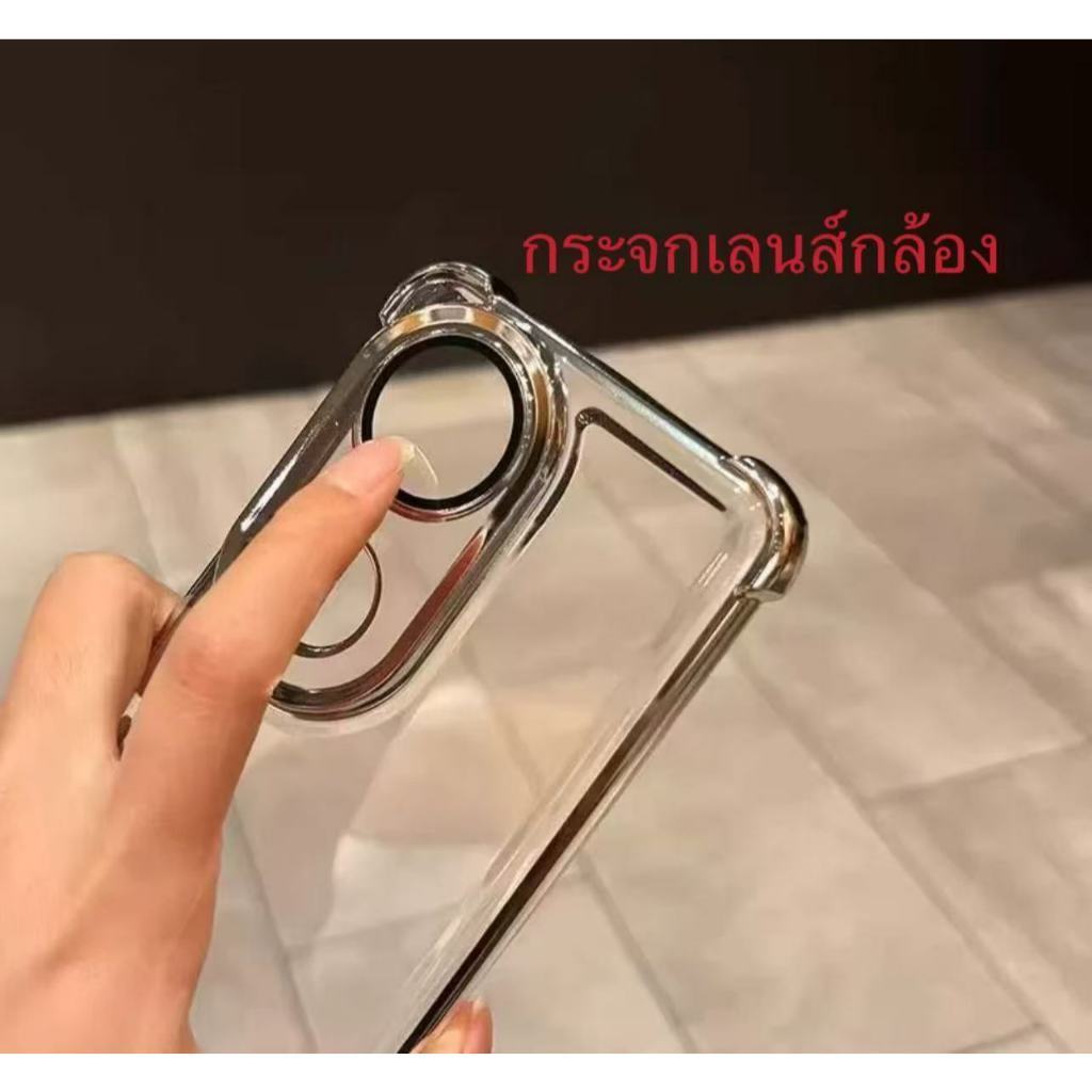 ⚡️ส่งจากไทย⚡️เคสใส กันกระแทก สำหรับ สำหรับ Samsung A06 5G A07 A16 A17 ขอบสี Case TPU กันเลนส์กล้อง - รูปที่ 6