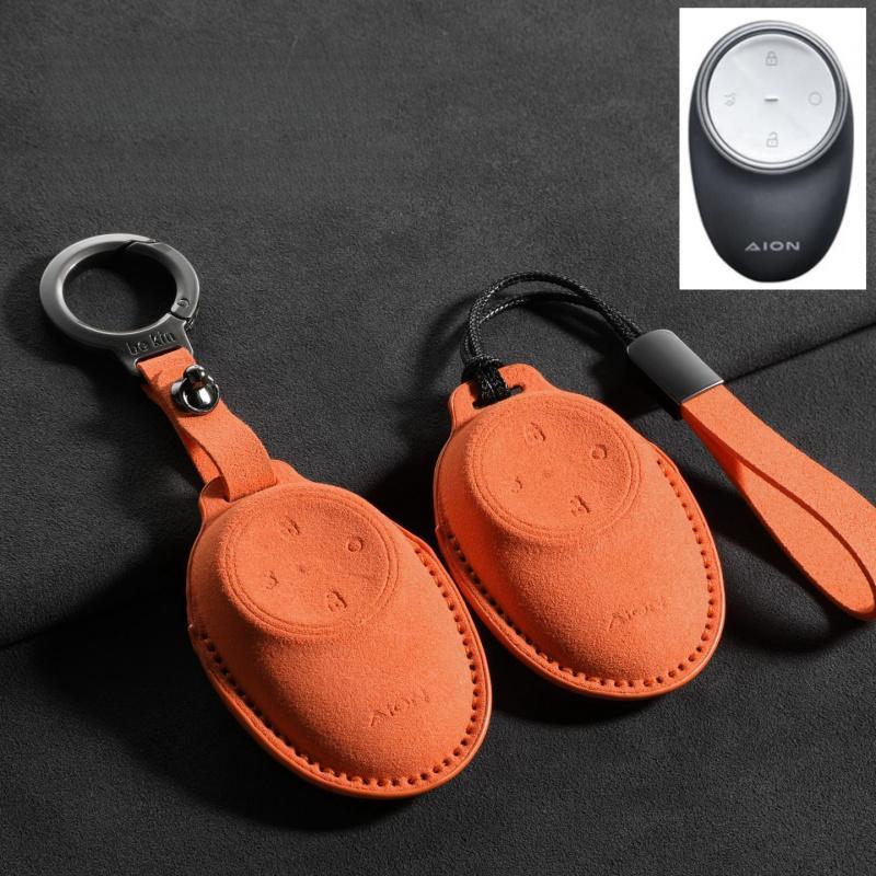 ฝาครอบกุญแจปลอกปลอกปลอกกุญแจสําหรับ AION V AION UT AION RT AION RT Plus AION Y Plus ผู้ถือกุญแจรถพวง