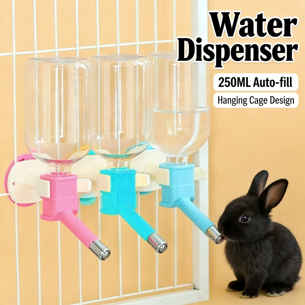 🔥 ติดกรง 250ML ขวดน้ำ ที่ ขวดกระต่าย 500ML อัตโนมัติ ส่ง 🔥